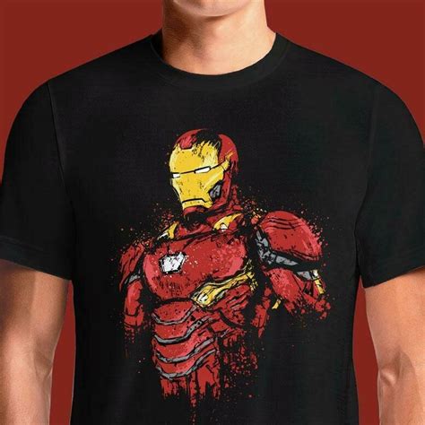 Iron Man T Shirt India Marvel T Shirts India Merchandise Avengers Men's ...