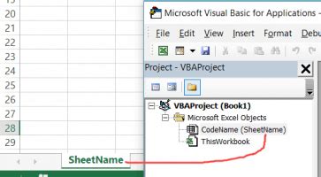 Image result for VBA Sheet Code Names