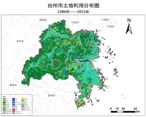 台州市土地利用数据-土地资源类数据-地理国情监测云平台