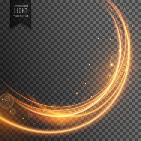 Light effect with circular shape | Free Vector