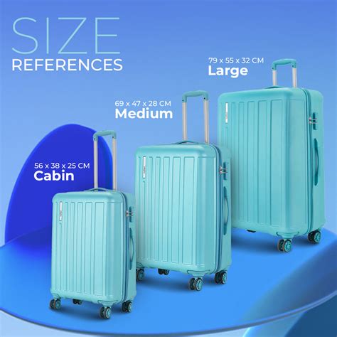 Buy Safari Linea Set of 3 Spearmint Trolley Bags Online
