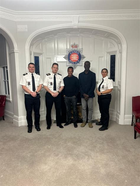 (Pictured, left to right, Assistant Chief Constable Andy Mariner, Chief ...