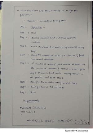 Cpp functions - c++ programming - UoK - Studocu