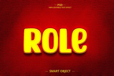 Image result for 3D Text Design Role Model