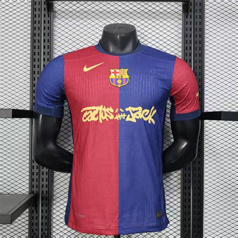 FC Barcelona X Travis Scott Home - Players Version – Full Time Store