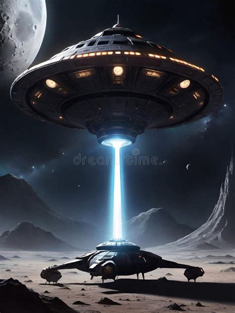 Image result for Alien Craft Landing in Moon