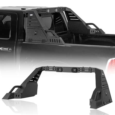 Buy Hooke Road Full-Size Truck Sport Roll Bar Adjustable Chase Rack ...