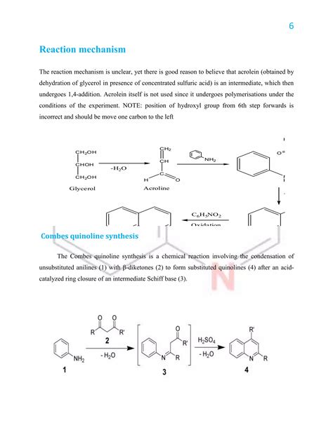Quinoline | DOCX