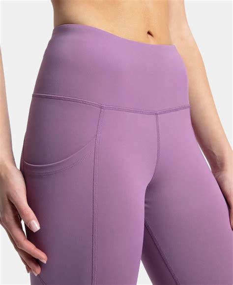 Buy Microfiber Elastane Stretch Slim Fit Capri with Back Waistband ...