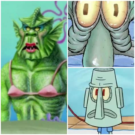 Just some cursed Spongebob images that I found. And yes. These are ...