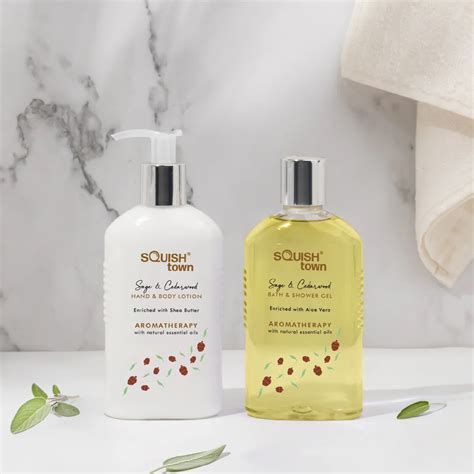 Sage & Cedarwood - Body Care Set – Squish Town Private Limited