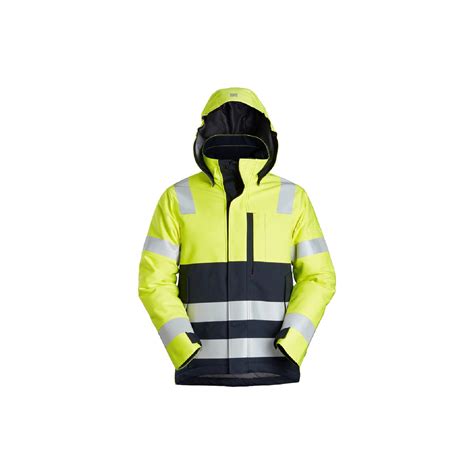 Snickers ProtecWork Hi-Vis Work Jacket Class 3 - Roadieworks.com - On ...