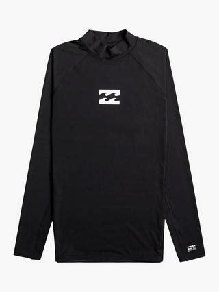 Billabong Long Sleeve Rash Vest, Black
