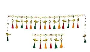 Home main door hand made parrot Toran : Amazon.in: Home & Kitchen