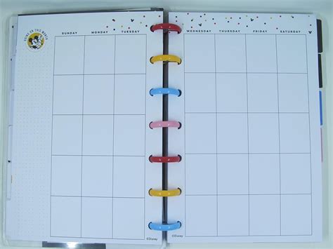 Buy The Happy Planner Undated Disney© Happy Life Mini Dashboard Happy ...
