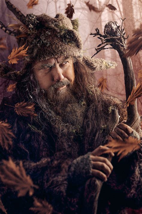 Radagast the Brown of Middle Earth conceptual photography