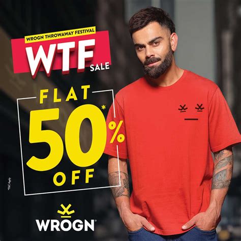 WTF Sale, Epic Discounts: Shop Now - WROGN – Wrogn