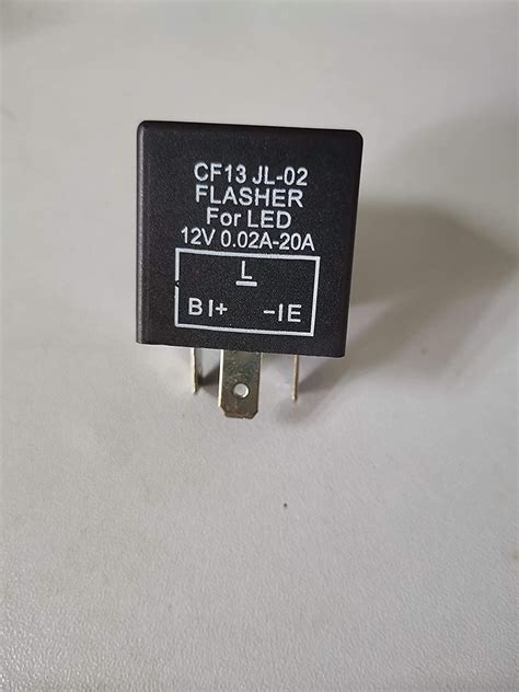 Buy ESMA led Flasher Relay 3-Pin CF13KT Flashing Relay for LED ...