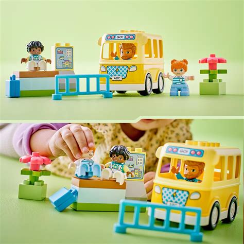 Buy LEGO DUPLO Town The Bus Ride Building Kit for Ages 2+ Online at ...