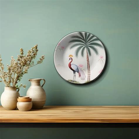 Vastu Peacock Harmony Wall Plate