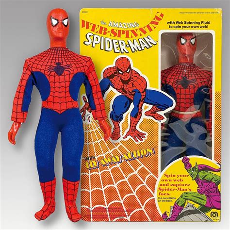 web spinning Spider-Man