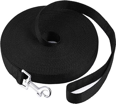 THE DDS STORE Dog Training Lead Long Rope Cotton Nylon Webbing Recall ...