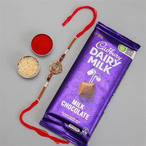 Send Ek Onkar Rakhi & Dairy Milk Chocolate Online | Rakhibazaar.com