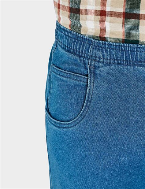 Pegasus Elastic Waist Denim Jean in Stretch fabric | Chums