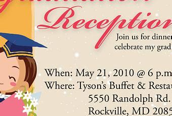 Image result for Graduation Reception Invitation