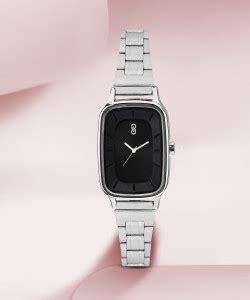 DIGITRACK DG6121SM02 Black Dial Stainless Steel Chain Analog Watch ...