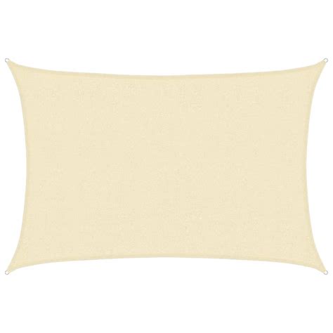 Żagiel przeciwsłoneczny HDPE, kremowy, 2,5 x 4 m, prostokątny / AAALOE - Inna marka | Sklep ...