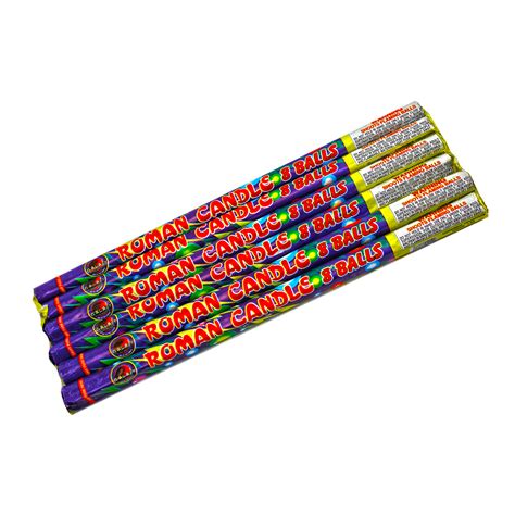 Roman Candle - 8 Ball - Galaxy Fireworks