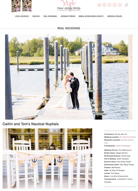 Rumson Country Club Wedding Photos | Published