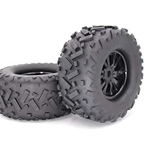 Buy ShiningLove Toy 1/8 Tire Universal RC Car Wheel and Tire Off-Road ...
