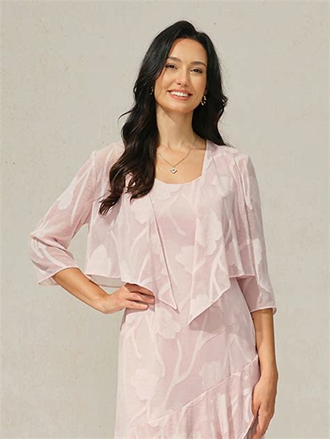 Women's Shrugs Solid Color Elegant Stylish Basic 3/4 Length Sleeve Crew ...