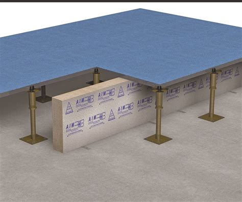 Raised Access Floor Fire Barrier - Cavity barrier | AIM | NBS Source