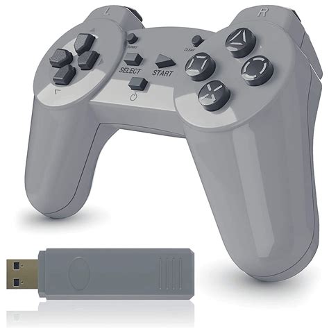 Buy JoyRetro 2.4ghz Wireless Controller for Playstation Classic Mini ...