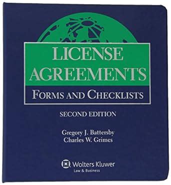 Buy License Agreements: Forms and Checklists, 2014 Supplement Book ...