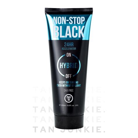 Non-Stop Black Hybrid Accelerator Cream – 24hr Sunbed Tanning Formula ...