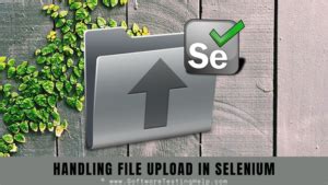 Image result for File Upload in Selenium Java