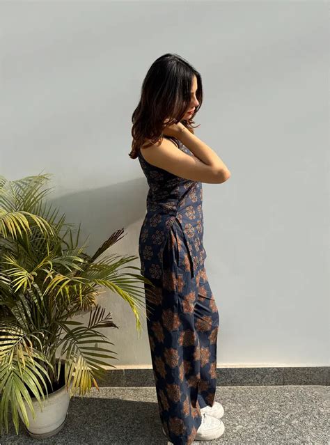 Avni Sleeveless Co-ord Set by Evara – Evara Clothing
