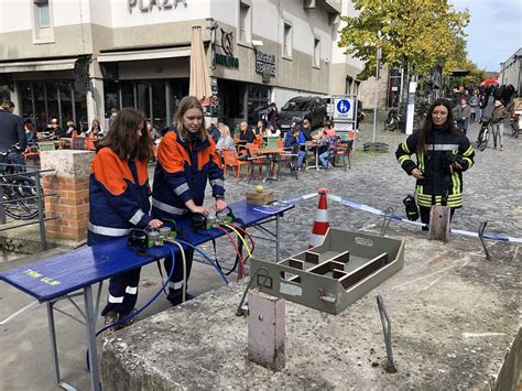 THW-Hüpfburg beim Jubiläum "175 Jahre Feuerwehr Ulm" - THW Ortsverband Ulm
