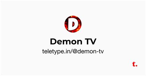 Demon TV — Teletype