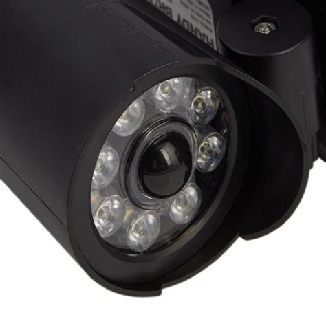 Maxx Blast 4-Watt Black Solar LED Spot Light Motion Sensor MBSOLSL-MC4 ...