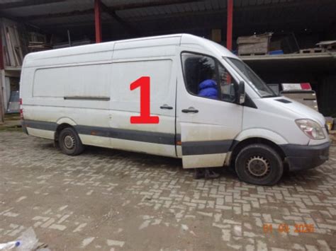 MERCEDES 313 CDI van - Chassis no. 5260700-51, in Walcourt, Belgium