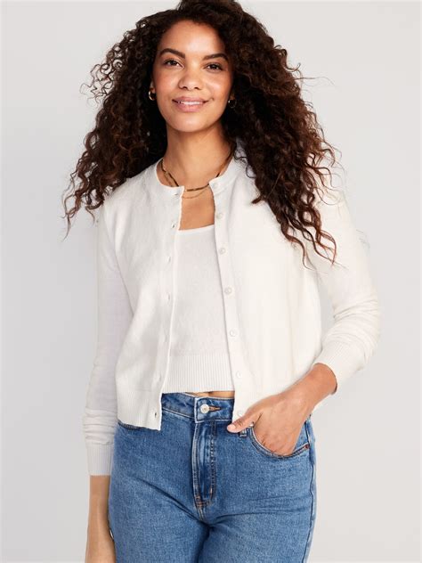 Women's Lightweight Crop Cardigan at Juan Borger blog