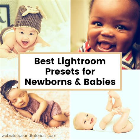 45 Best Lightroom Presets for Newborns and Babies - Website Tips and ...