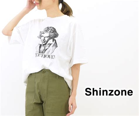 THE SHINZONE シンゾーン ベートーヴェンTシャツ BEETHOVEN TEE プリントTシャツ 22MMSCU02 レディース ...