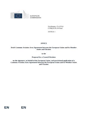 on the signature, on behalf of the European Union, and provisional ...