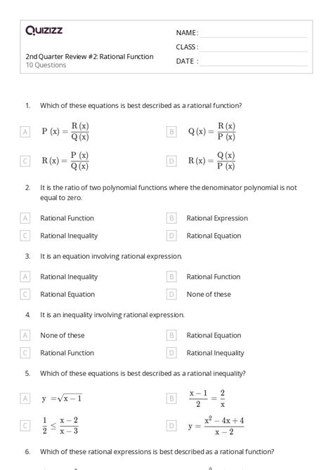 Image result for Rational Function Grade 11
